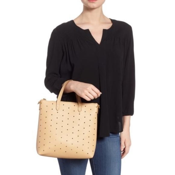 Madewell Perforated Leather Crossbody Bag - Picture 4 of 8